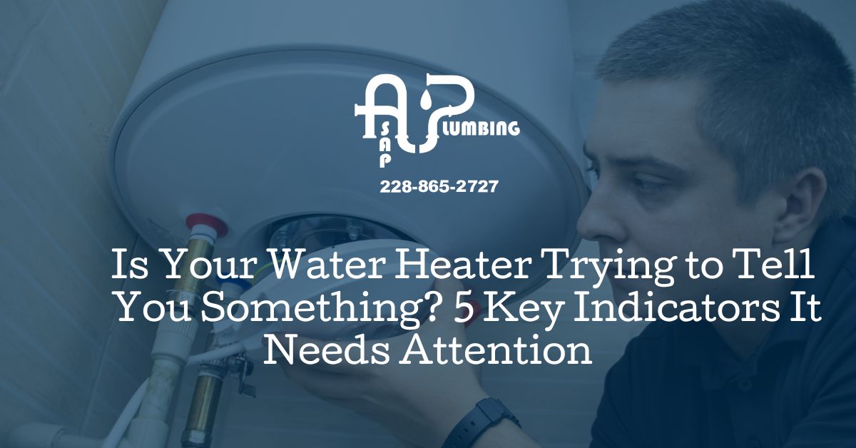 Is Your Water Heater Trying to Tell You Something? 5 Key Indicators It Needs Attention