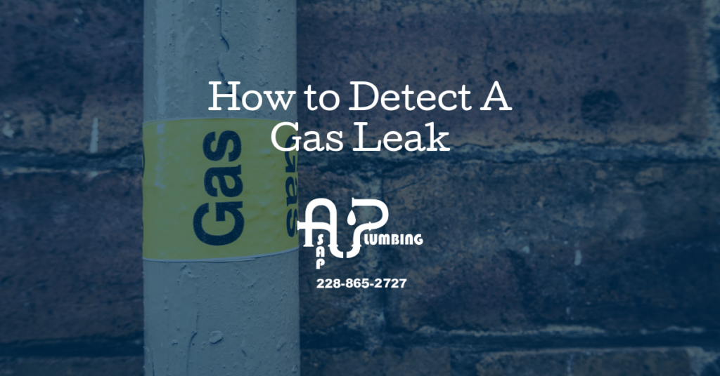 How to Detect A Gas Leak