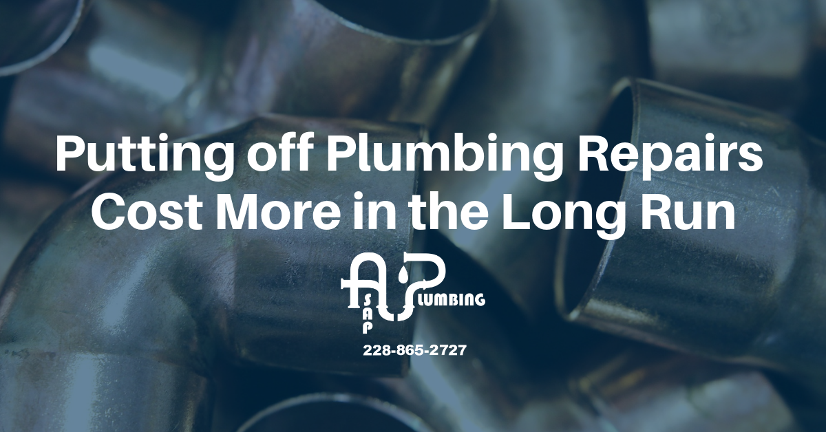 Putting off Plumbing Repairs Cost More in the Long Run