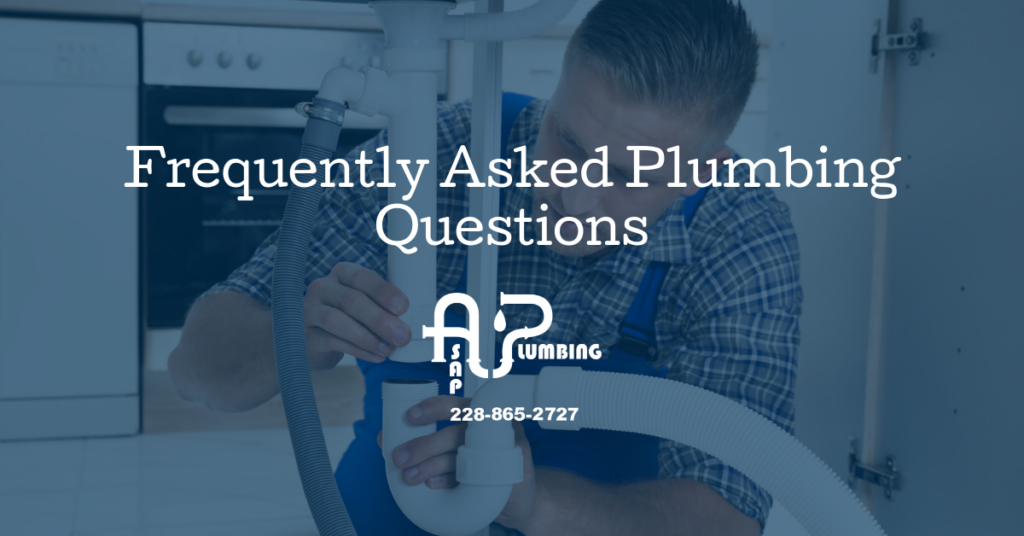 Frequently Asked Plumbing Questions