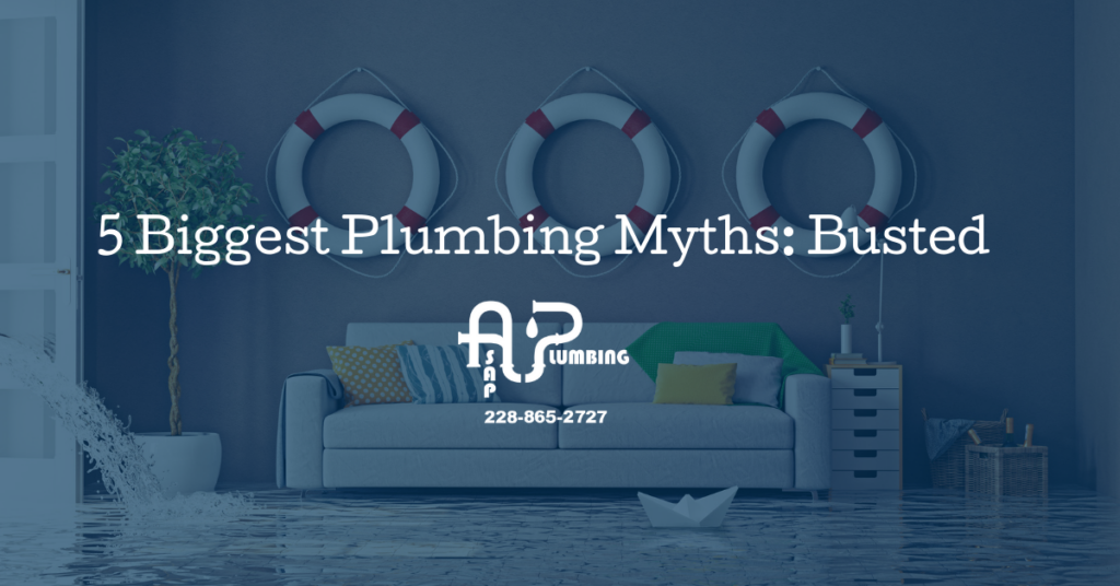 5 Biggest Plumbing Myths: Busted