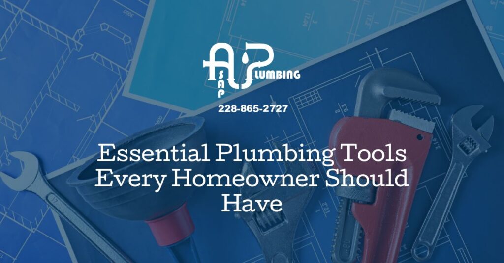 Essential Plumbing Tools Every Homeowner Should Have