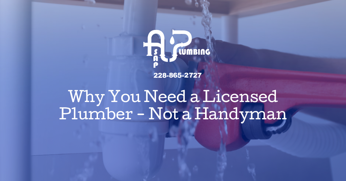 licensed plumber blog