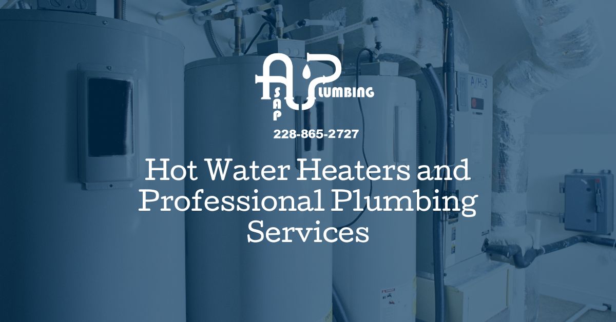Gulfport plumber inspecting a residential hot water heater